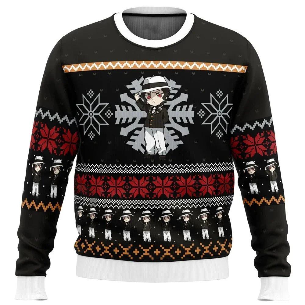 Buy Chibi Christmas Muzan Kibutsuji Demon Slayer Christmas Sweater at best price only at KUUMIKO