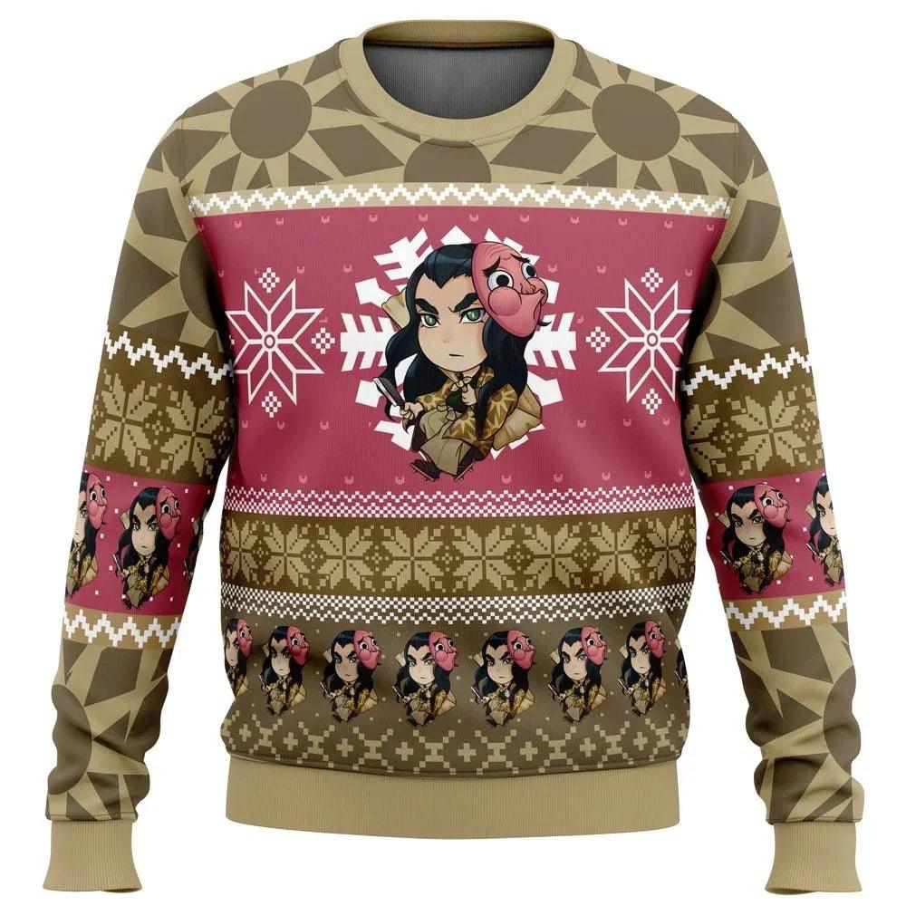 Buy Chibi Christmas Muzan Kibutsuji Demon Slayer Christmas Sweater at best price only at KUUMIKO