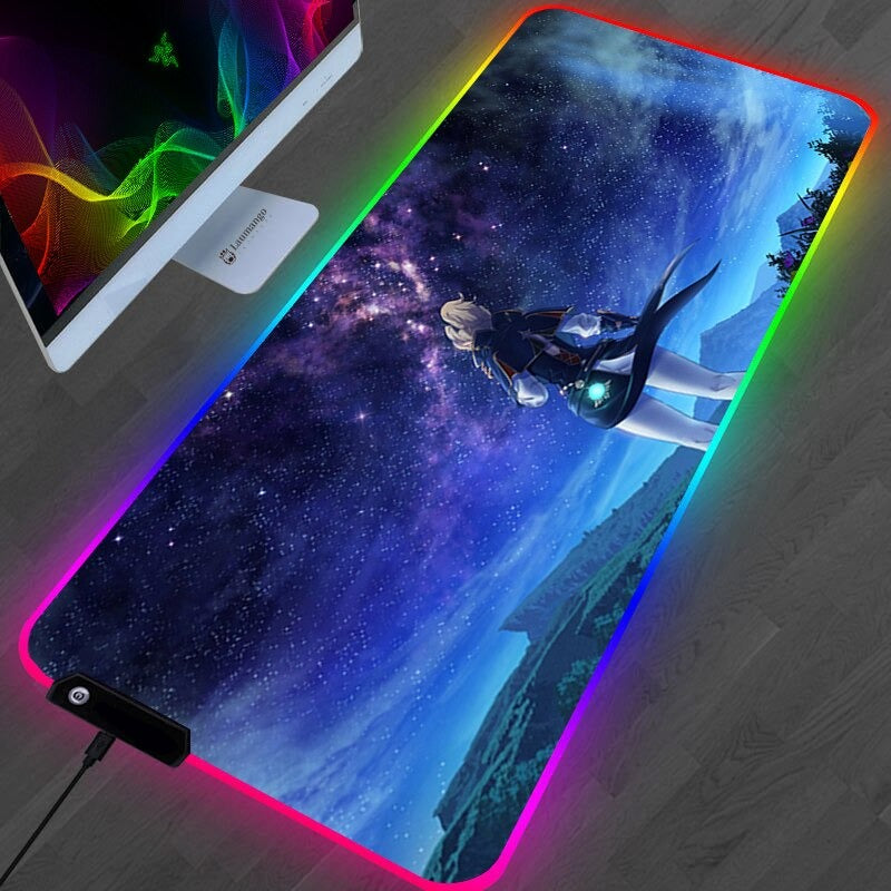 Buy Genshin Impact RGB Deskpad Collection(20+ Designs) at best price only at KUUMIKO