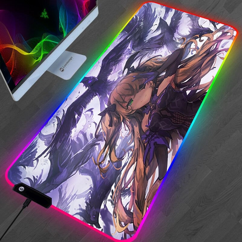 Buy Genshin Impact RGB Deskpad Collection(20+ Designs) at best price only at KUUMIKO