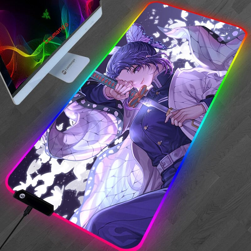 Demon Slayer RGB Deskpad Collection(20+ Designs) - KUUMIKO