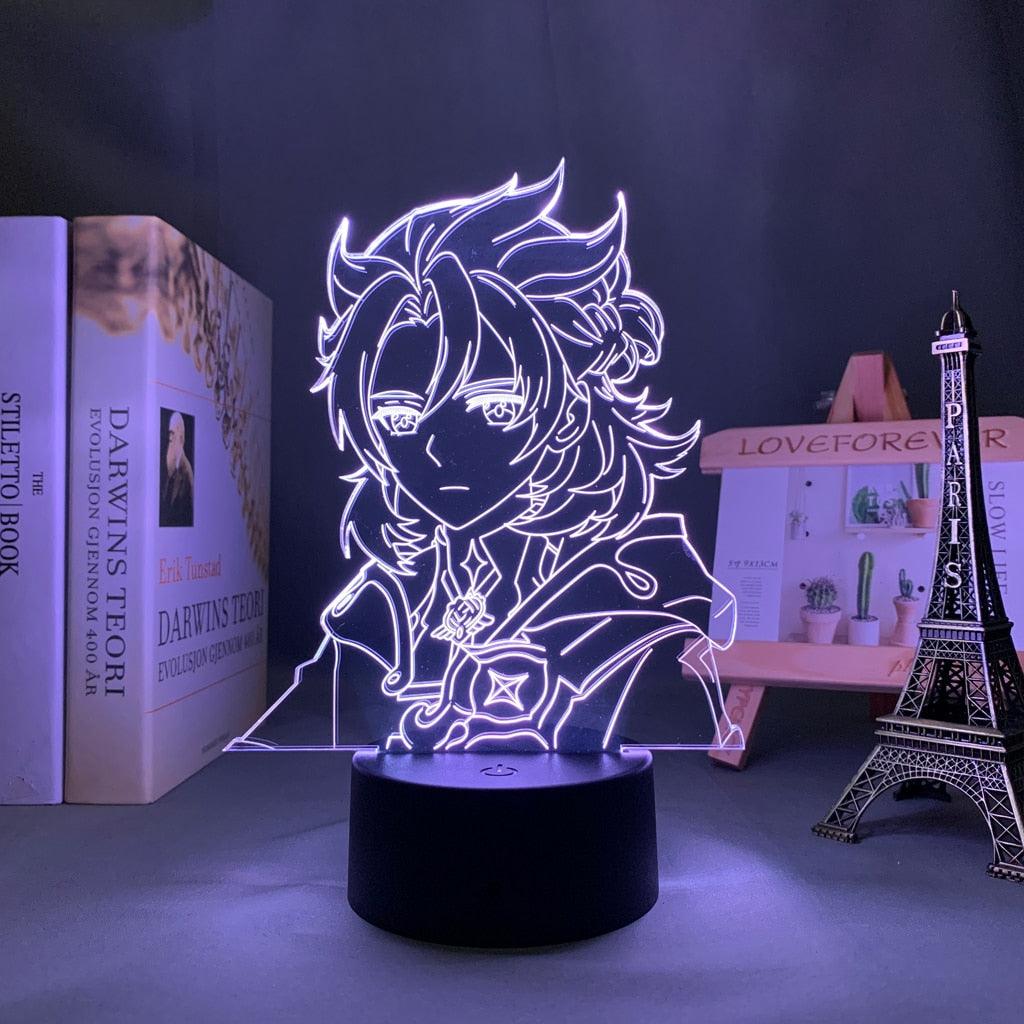 Genshin Impact Albedo Night Lamp - KUUMIKO