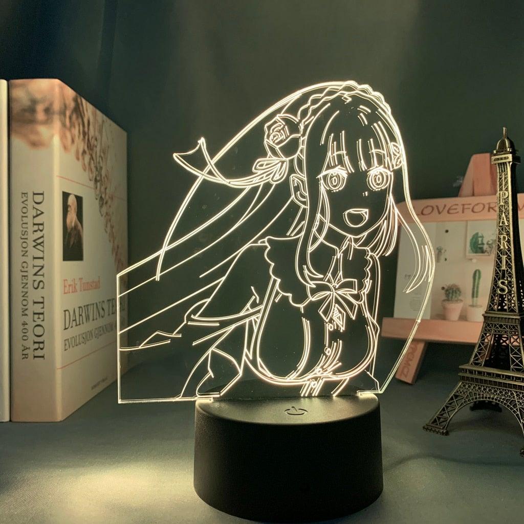 Re Zero Starting Emilia Night Lamp - KUUMIKO