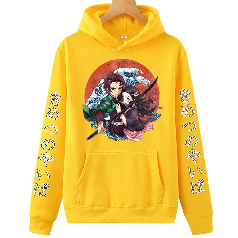 Demon Slayer Nezuko x Tanjiro Hoodie - KUUMIKO