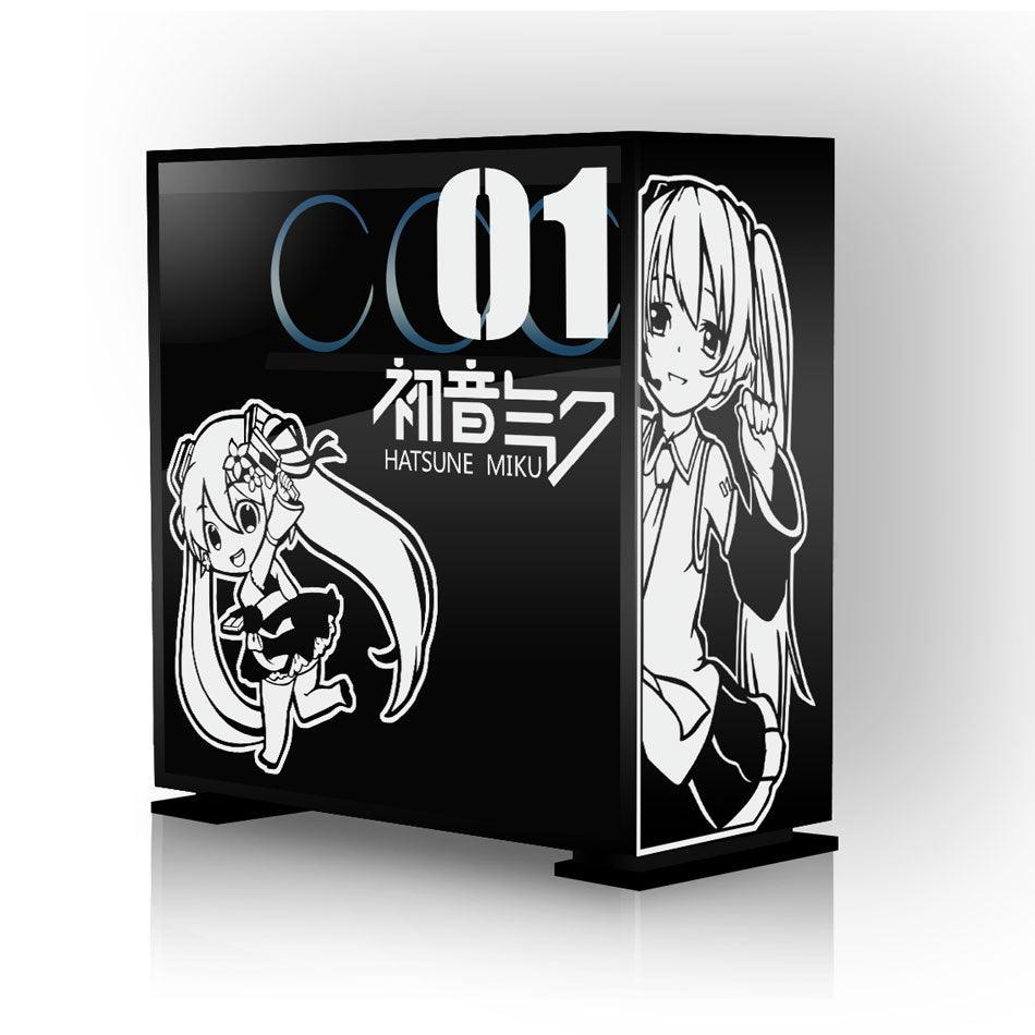 Hatsune Miku CPU Case Skin - KUUMIKO