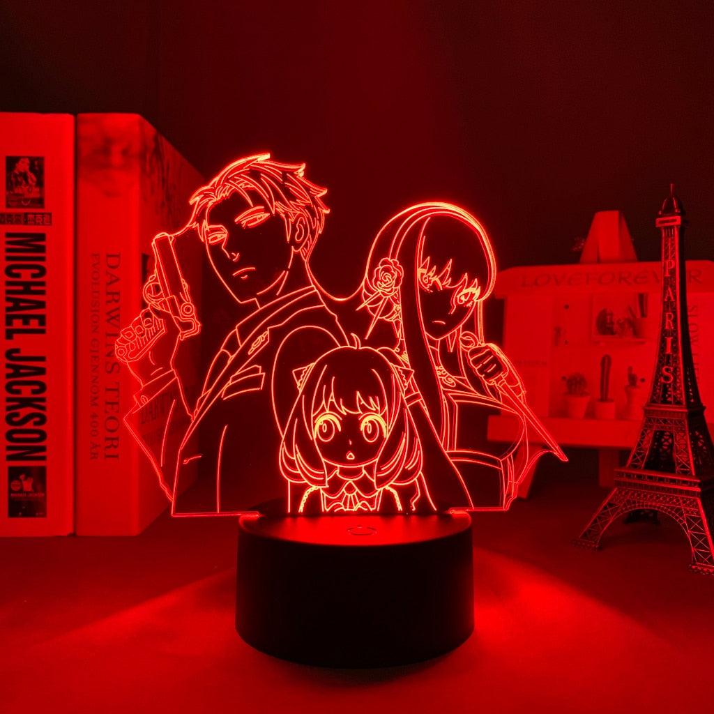 Spy X Family The Forgers NIght Lamp - KUUMIKO