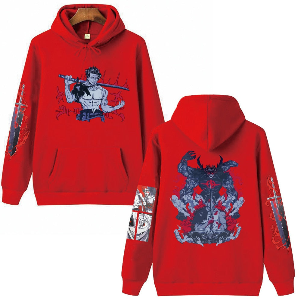 Buy Black Clover Yami Sukehiro Hoodie at best price only at KUUMIKO