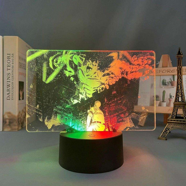 Titan Attack Titan vs Reiner Night Lamp - KUUMIKO