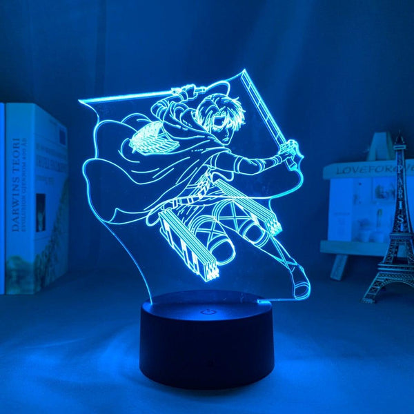 Titan Levi Ackerman Night Lamp - KUUMIKO