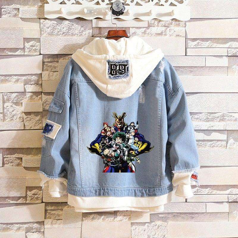 Buy Hero Academia Denim Jacket(10+ Designs) at best price only at KUUMIKO