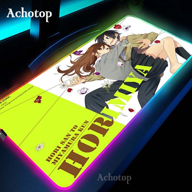 Buy Horimiya RGB Mousepad Collection(25+ designs) at best price only at KUUMIKO