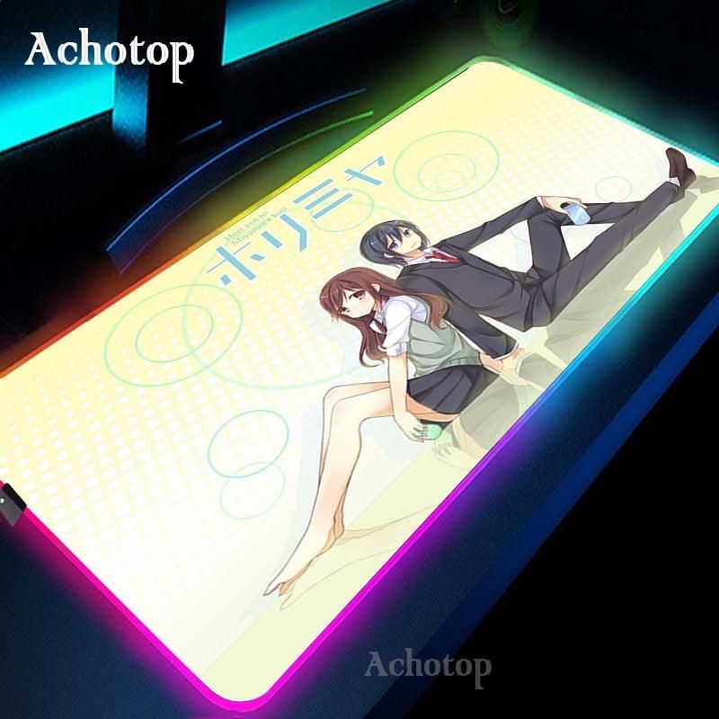 Buy Horimiya RGB Mousepad Collection(25+ designs) at best price only at KUUMIKO